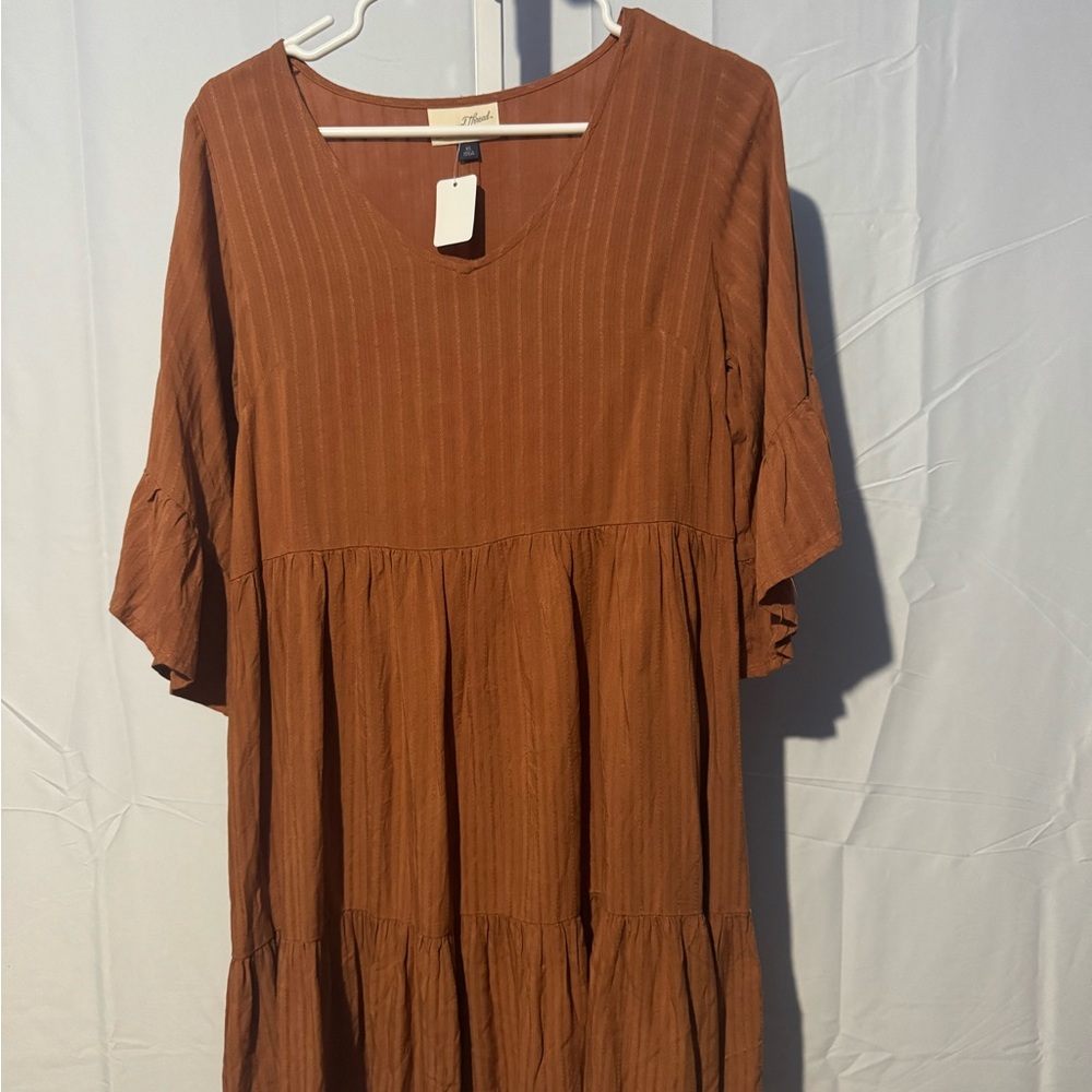 Universal Thread Rust Short Sleeve Dress Size XS